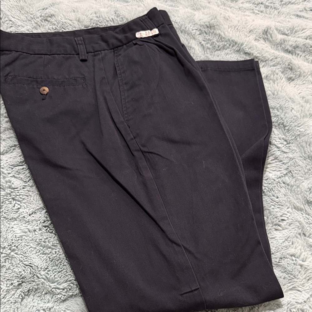 St. John's Bay Men's Black Chinos